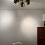 Adjustable Brass Spot Ceiling Lamp by Florian Schulz