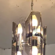 Lustre Veca pour Fontana Arte années 70