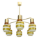 1970s chandelier, Germany