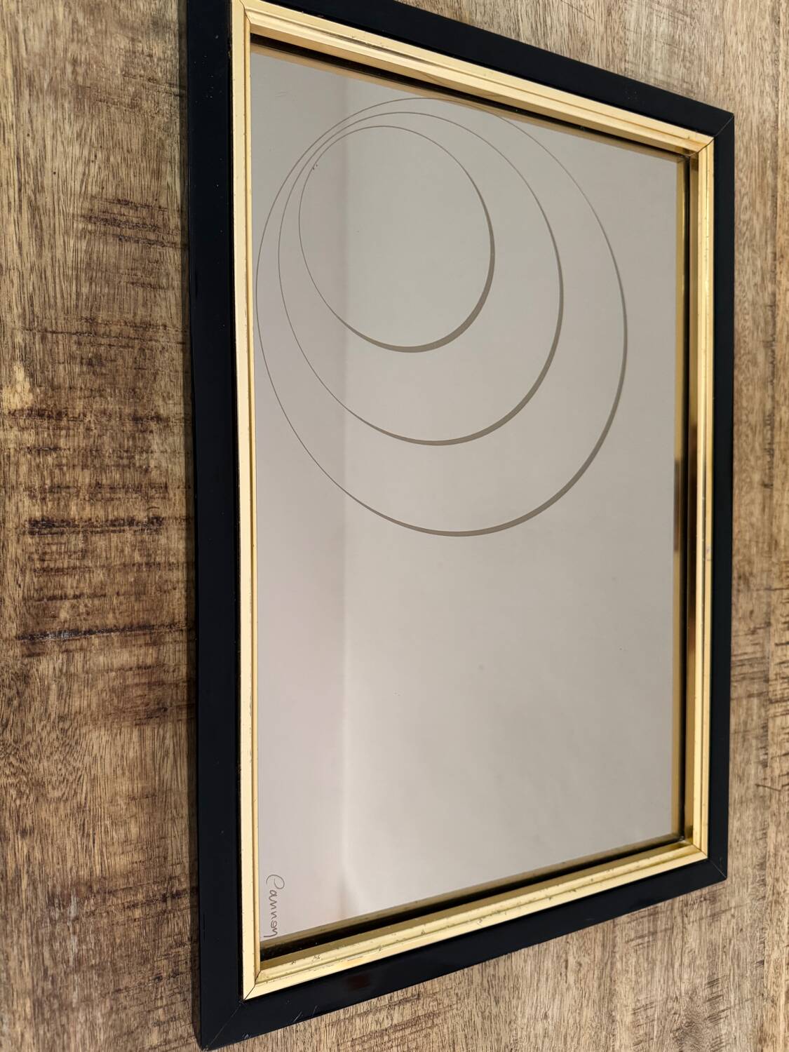 Vintage mirror frame