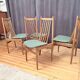 Ensemble de quatre chaises Casala, Allemagne, années 1960.