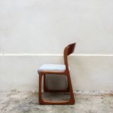 Set of 4 Baumann sleigh chairs