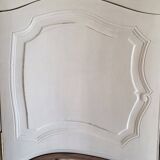 Rococo white foam wood secretary