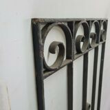 Wrought iron door grille