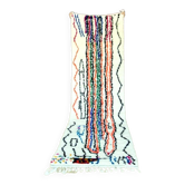 Tapis de couloir berbère marocain Azilal 294 x 88 cm Neuf