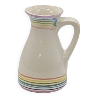Vase / soliflore / pitcher, bay w. germany, vintage rainbow