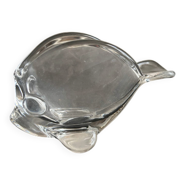 vide poche en cristal poisson