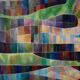 Large abstract painting Illumination by Daniel de Linière oil on canvas