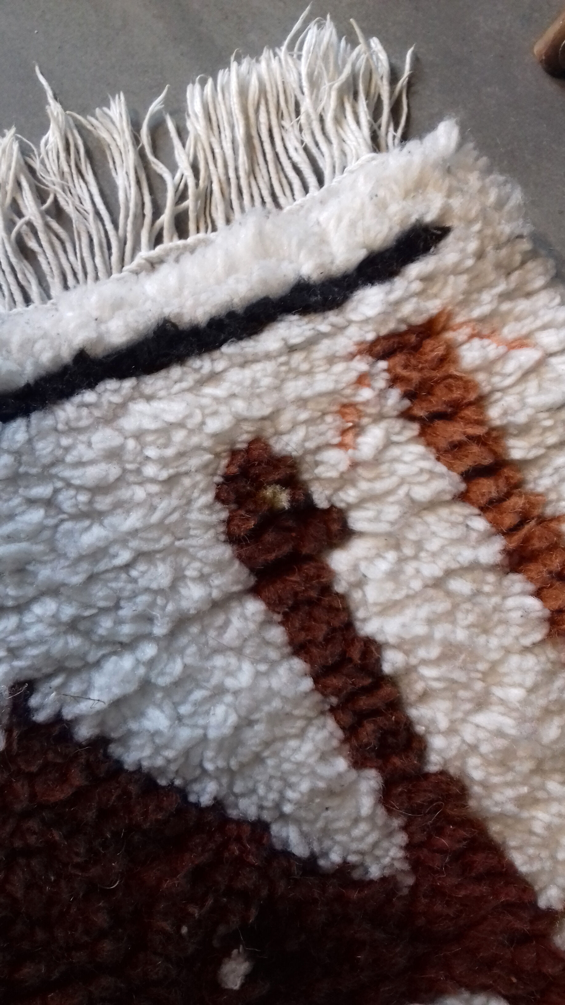 Tapis berbère 34x37 cm