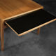 Vintage Classic Mid-Century Scandinavian Modern Teak Coffee Table with Pull-Out Tops