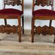 Pair of Renaissance chairs from the early 1900s