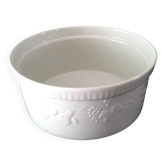 Large porcelain soufflé dish by Ph. Deshoulières. Model "California".