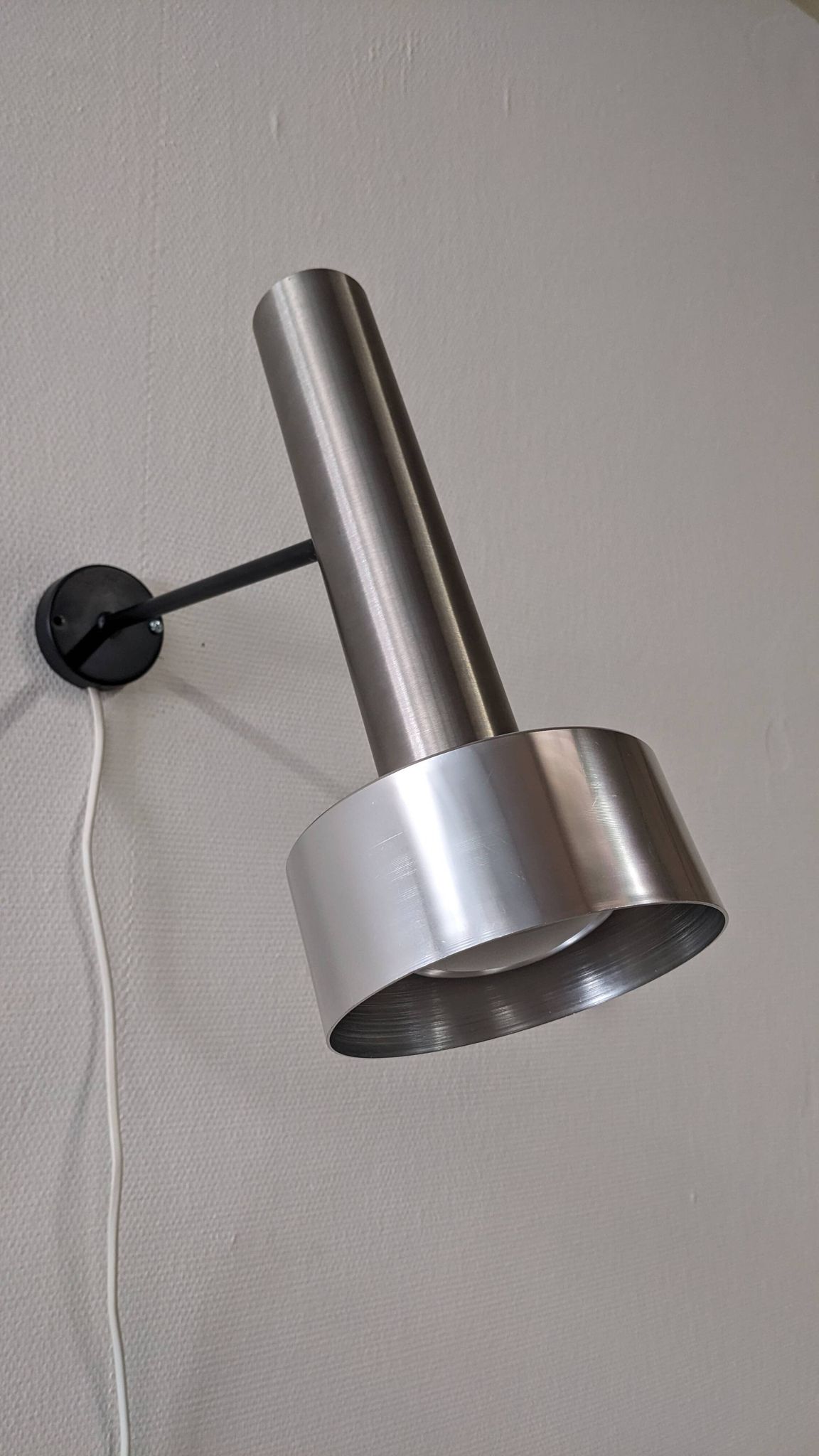 Pair of spot wall lights by R.J Caillette for Parscot, France circa 1960.