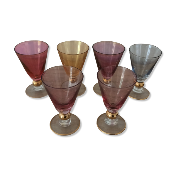Verres à liqueur 1950