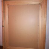 Golden mirror 71x91cm