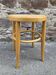 tabouret bois courbé vintage