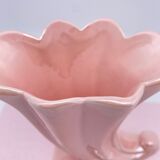 Iridescent pink vase year 80