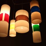 Chandelier with vintage suspensions