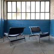 Pair of Whist chairs by Olivier Mourgue 2nd edition Airborne 1964
