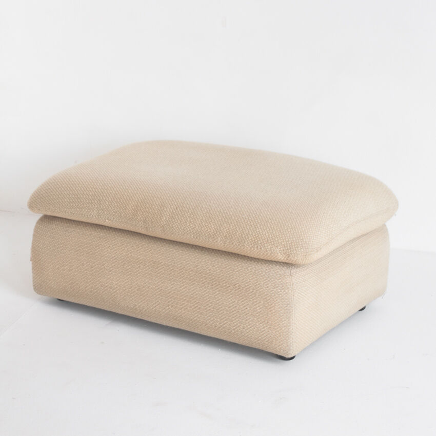 Vintage pouf de lana published by Ligne Roset. France, 80s