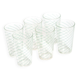 Set of 6 vintage glasses
