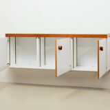 Charlotte Perriand 'Les Arcs' Wall Mounted Cabinet France 1970s