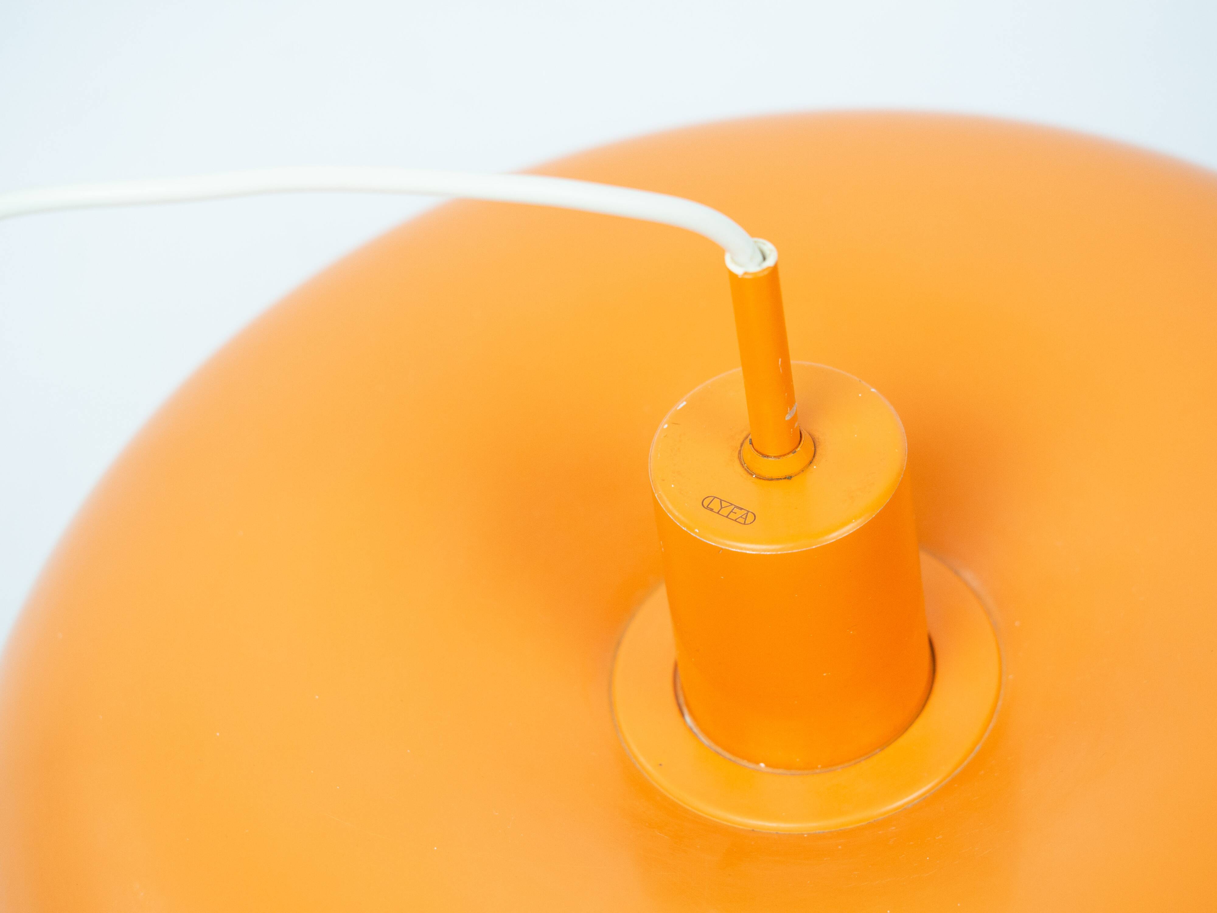 Danish vintage pendant lamp RA by Piet Hein, Lyfa, 1940s