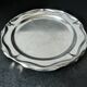 Round Silver-Plated Serving Dish 20 cm Ideal for 18 cm Cake