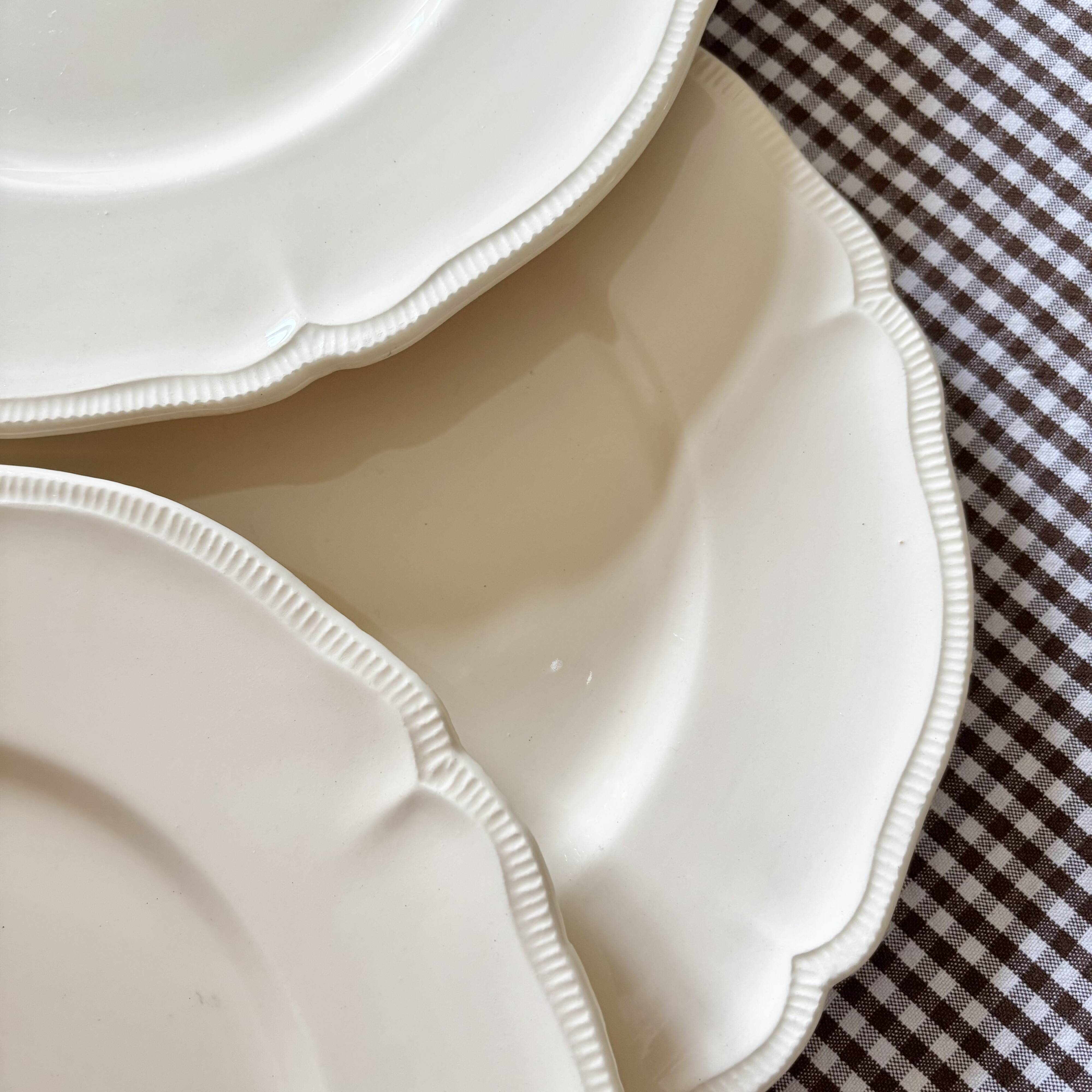 Set of Longchamp dinner plates (Terre de Fer)