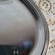 Small oval dish in silver-plated metal