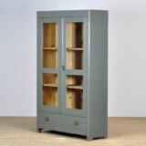 Pine display cabinet, 1930's