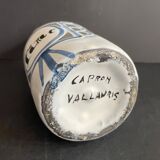 “Fine” earthenware bottle by Roger Capron Vallauris