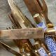 Fruit cutlery Meissen blue onion