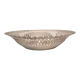 Openwork silver metal breadbasket