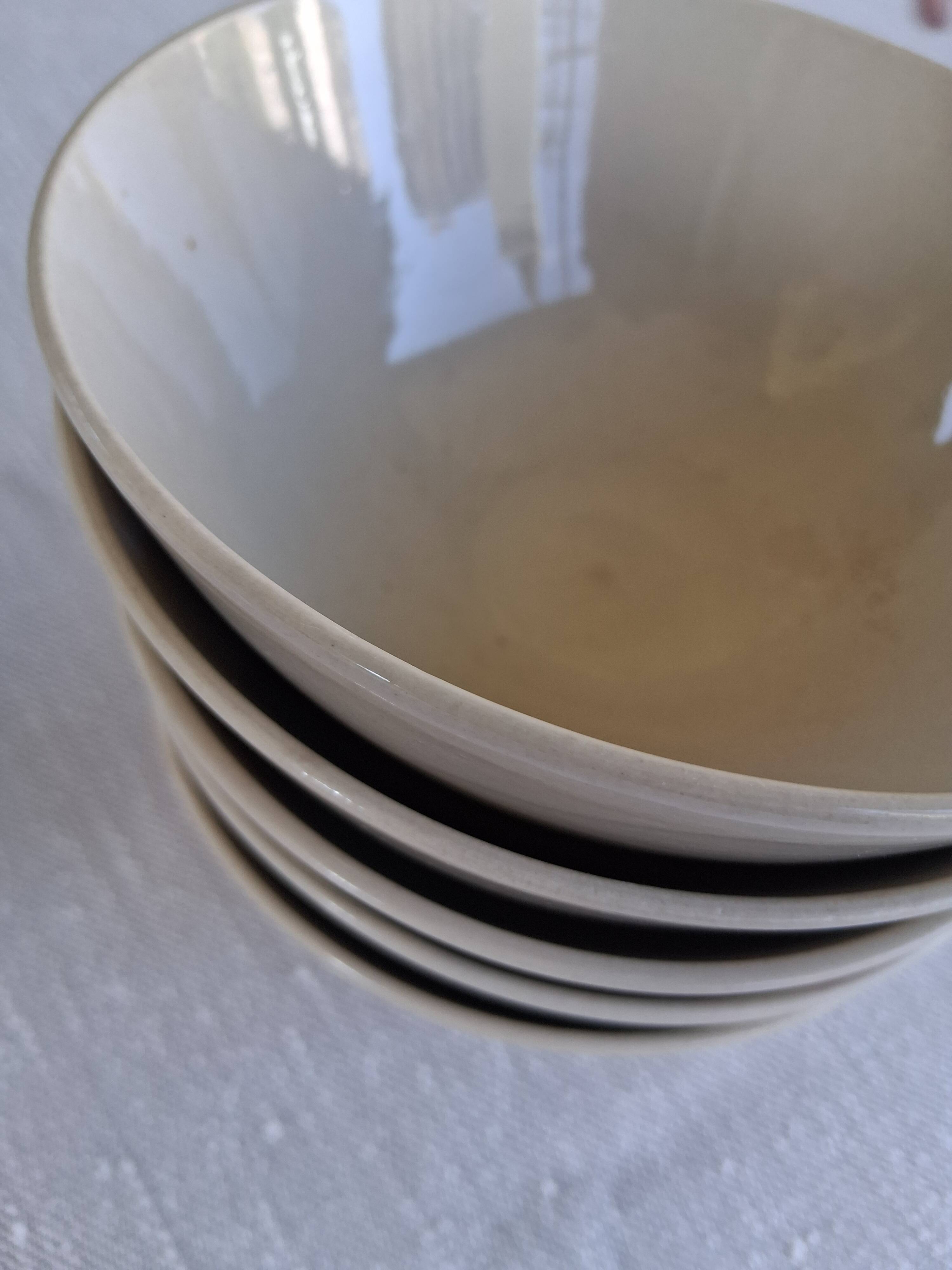 Lot de 5 bols ancien en très bon état