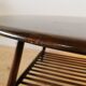 Table basse en frêne par Lucian Ercolani dans les années 60