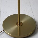 1950s Scandinavian Floor Lamp in Brass