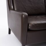 Canapé vintage en cuir, danemark