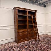 Large classic English Eichholtz bookcase