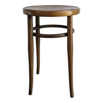 Tabouret ancien J. & J. Kohn en bois courbé – Autriche – début XXe siècle