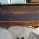 console-old dressing table-side table-mahogany stain
