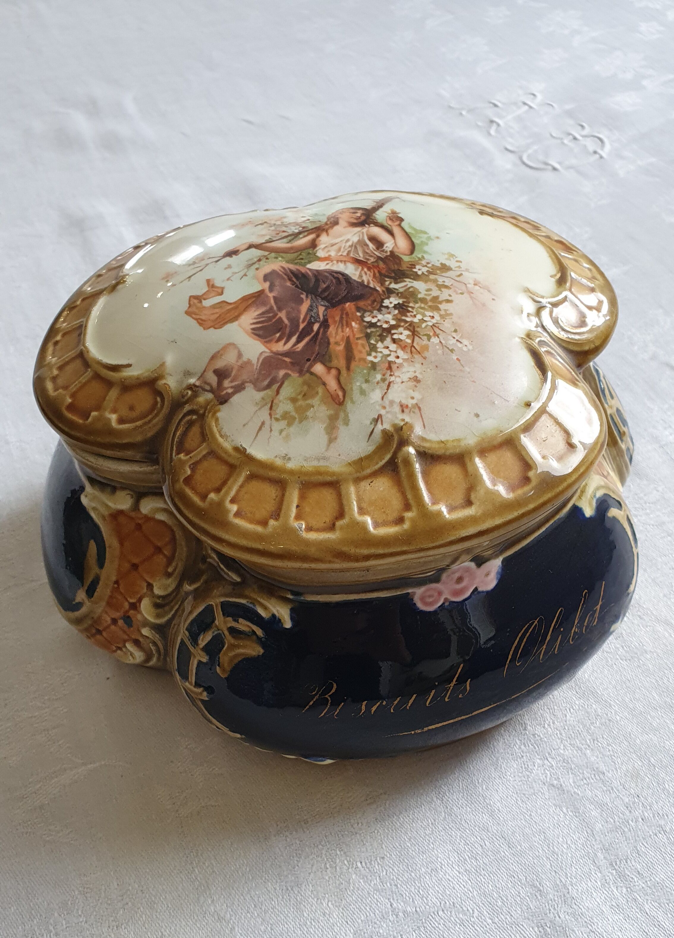 Bonbonnière biscuits olibet