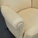1950s Danish High Back Wing Lounge Chair Newly Reupholstered