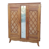Vintage oak wardrobe