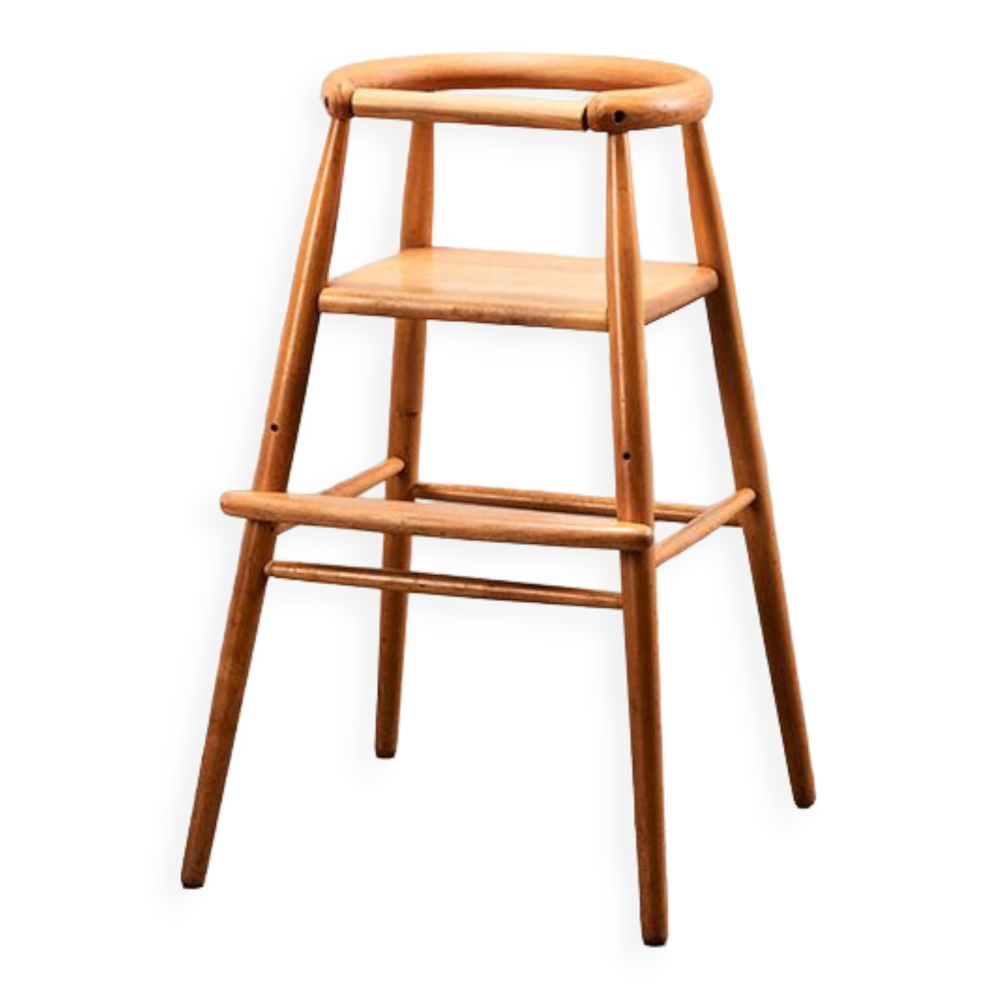 Chaise haute pour enfants de Nanna Ditzel pour Kold Savvaerk Danemark Années 1950