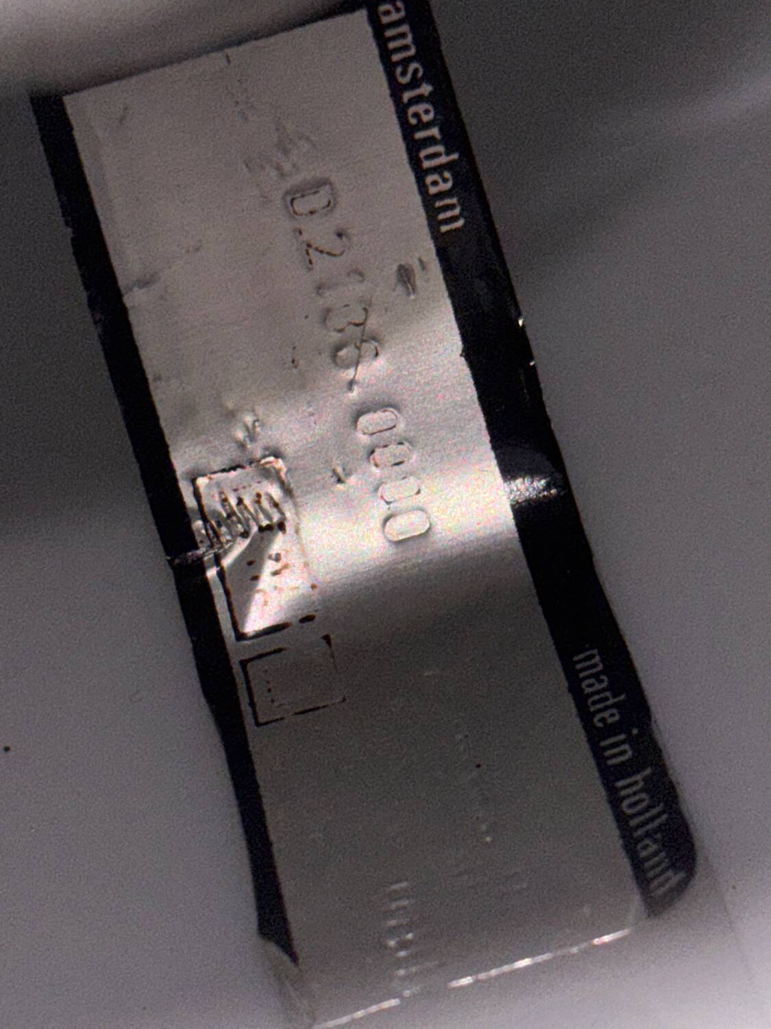 Lampe “Kilimanjaro” par Sergio Asti pour RAAK Amsterdam verre opalin d