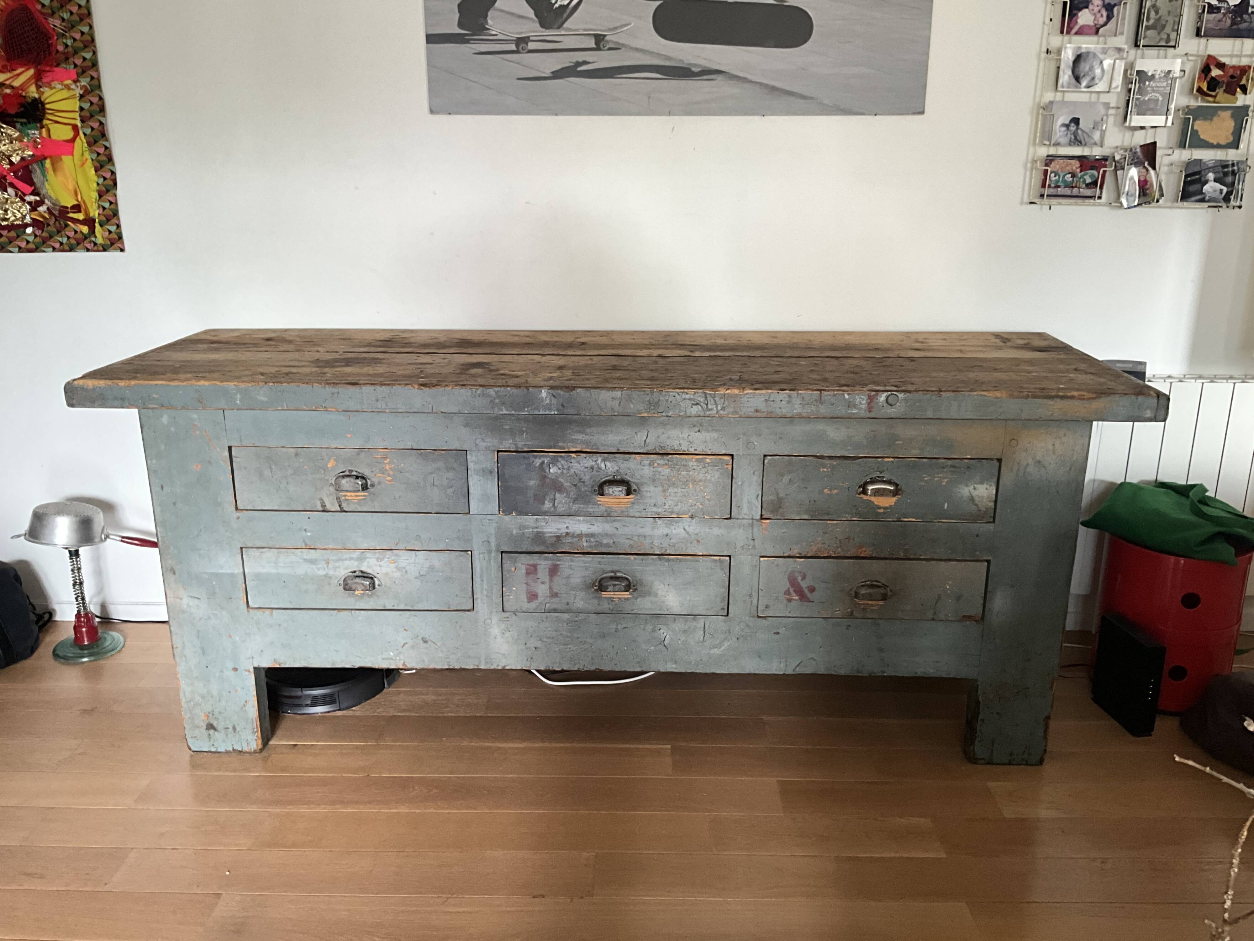 Meuble Buffet Atelier  Aéronautique Design Industriel