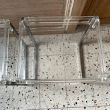 2 side tables by Marc Berthier