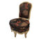 Chaise de style Louis XV en bois laqué XXème