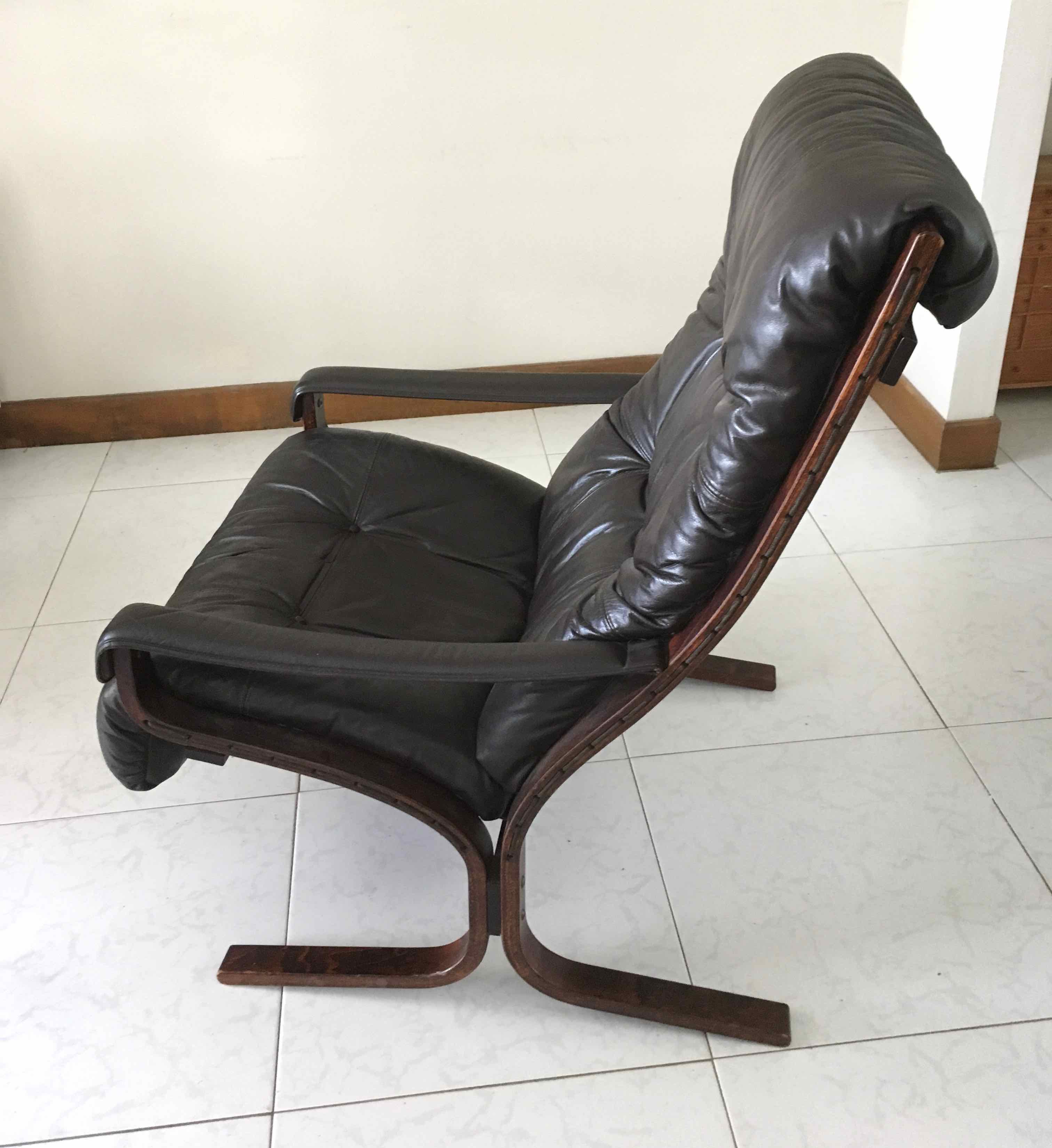 Two Siesta armchairs by Ingmar Relling for Westnofa Norway 1960